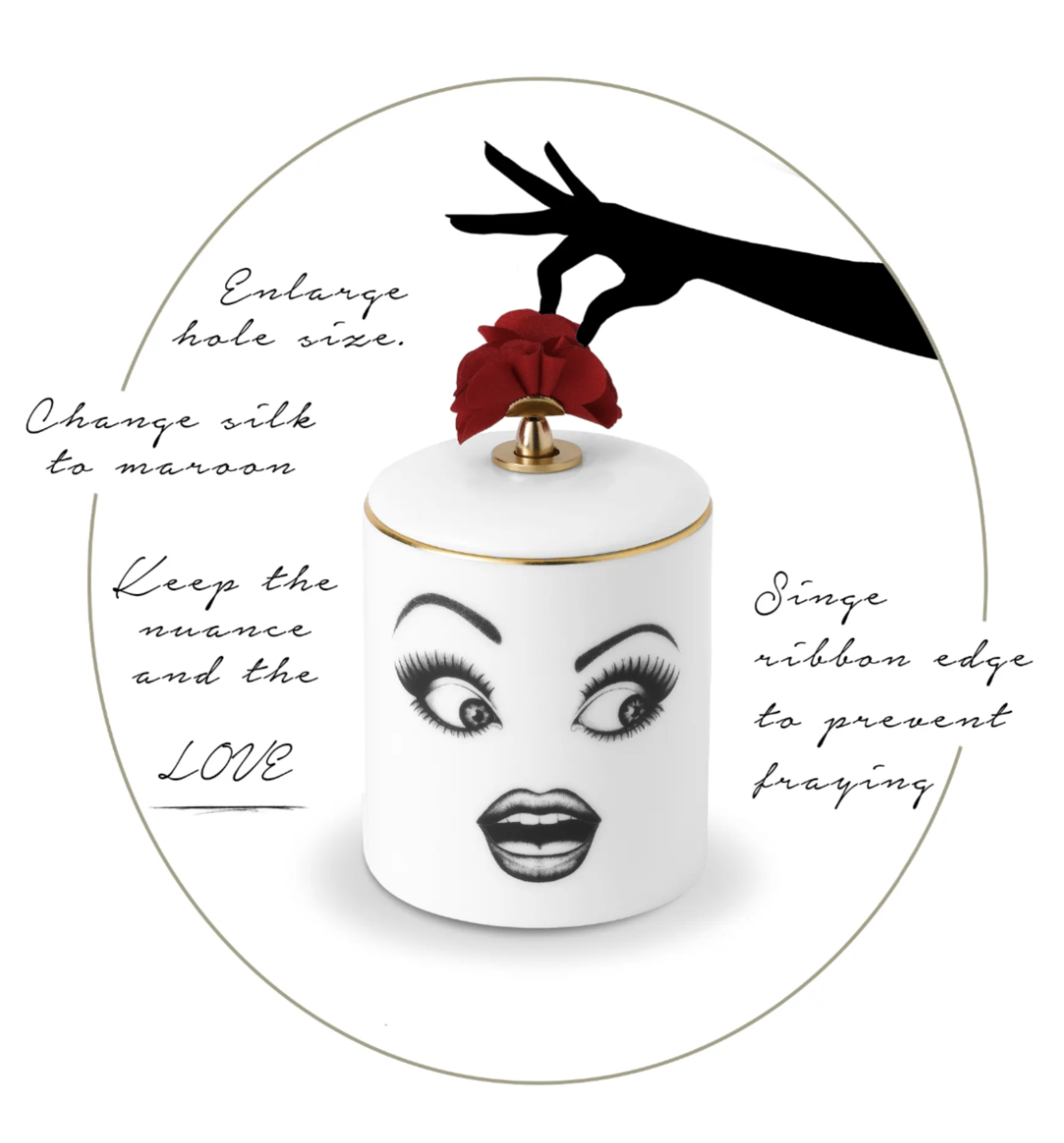 Lauren Dickinson Clarke candle 1